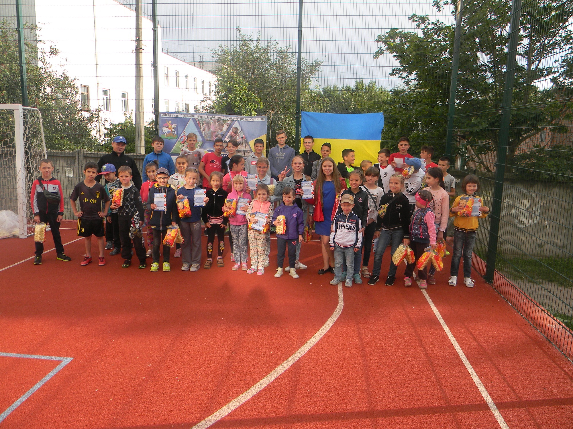 Білоцерківські спортивно-ігрові літні змагання «Спорт для всіх у кожному дворі» (Початок змагань)