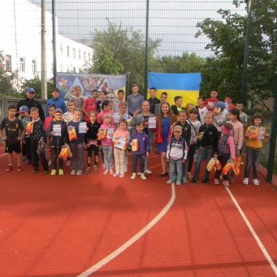 Білоцерківські спортивно-ігрові літні змагання «Спорт для всіх у кожному дворі» (початок змагань)