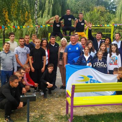 Офіційне відкриття локації соціального проєкту «Активні парки – локації здорової України» в Білій Церкві