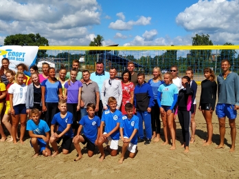 Обласний турнір  з волейболу пляжного серед юнаків та дівчат з нагоди свята Івана Купала